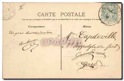 TOULON — Postas e Telégrafos — Editor L. D. Dian — Verso