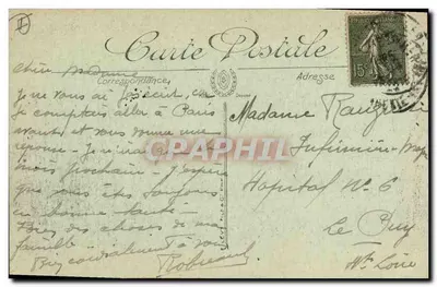 Rochefort — A Postagem — Li.. — Verso