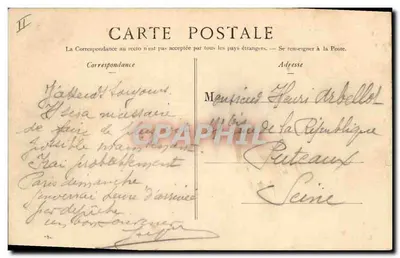Camp de Châlons — Molo i Baraki — Librairie Militaire Guérin Mourmelon — Rewers