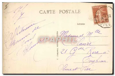 Pornic — No Porto — F. Chapeau, editor — Verso