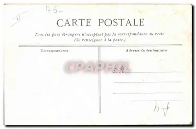 Le Havre — Trójmasztowiec przewożący towar — Wydawca L.V.É.C.S. — Rewers