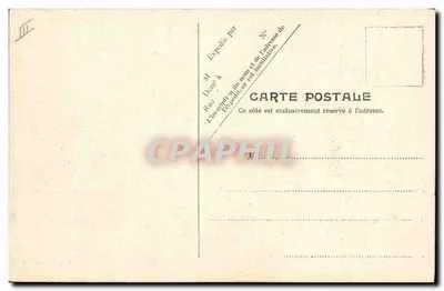 Cantón de construcción — Chocolate & Té de la Compañía Colonial — V. D. Paris, No. 91 — Reverso