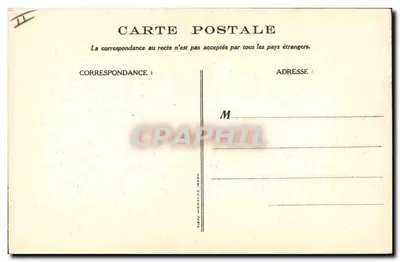 Das kleine Mädchen allein — Les Misérables — Némi Chacenot, Paris — Rückseite