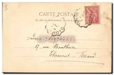 S-NECTAIRE-LE BAS — El Dolmen — Imp. Boucheron et Vessely — Reverso