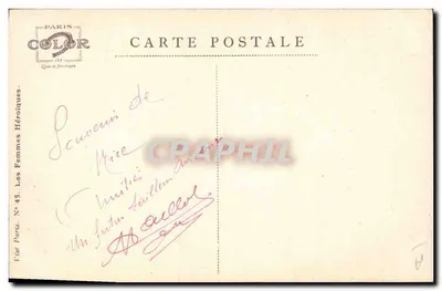 A Polonesa — As Mulheres Héroicas — Paris Color, n° 45 — Verso
