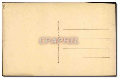 Le Pied de Cauche — La Normandie pittoresque — Wydawca Le Goutry, n° 3030 — Rewers