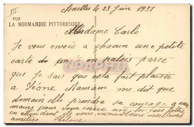 A Primeira Lição — Vais-tu minha filhota, como não passo o ponto — LE COUBLY — Verso