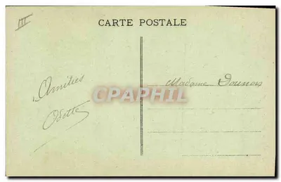 Mulher a cavalo de madeira — Saint-Pierre-Église — Cl. A. V. n° 1589 — Verso