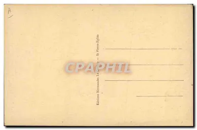 Le Pied de Cauche — Normandia Pittoreska — Le Goubey — Rewers