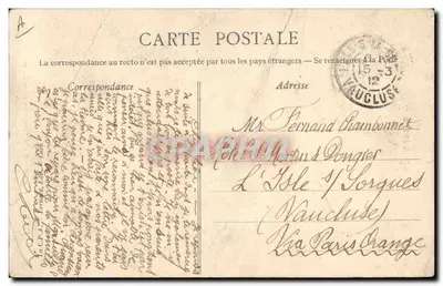 Coiffes d'hier - Chennebourg — A Normandia é cortada na forma de gaïère, símbolo de seus destinos — Verso