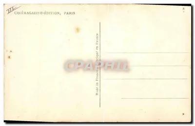 Fredric March — portret w czarno-białym — Cinémagazine-Édition, Paryż, nr 2055 — Rewers