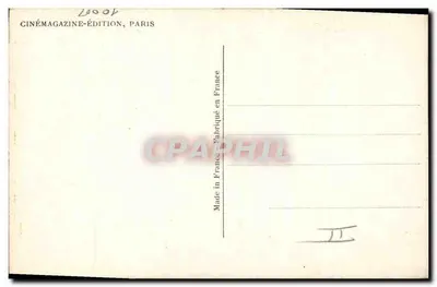 Jean Murat — portret — Cinémagazine-Édition, Paryż, nr 869 — Rewers