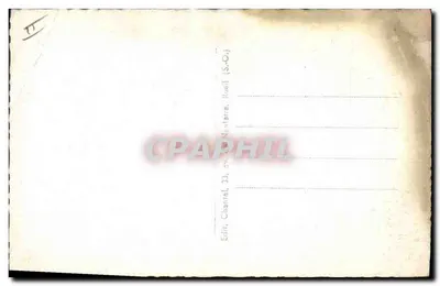 Jean Mercanton — portret wojskowy — seria 585, wydawca Sélic — Rewers
