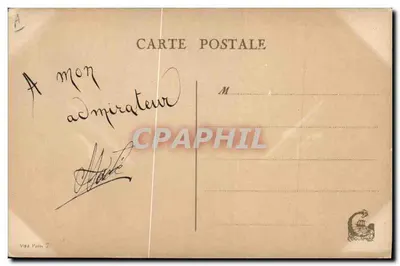Pan Mathé w roli Rogera de Tremeuze — Artysta z Judex, wydawca Goqueméner SRAV — Rewers