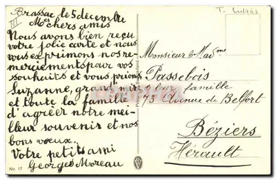 Crianças com flores vermelhas — ilustração — Verso
