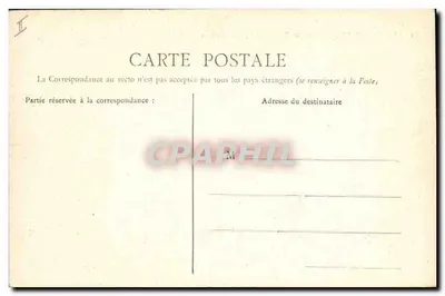 Lille — Hotel Pocztowy i Telegraficzny, widok z przodu — wydawca nieznany, nr serii 61 — Rewers