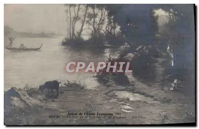 The Stream of Life, by P. de Plument — Salon de l'École Française 1911 — ND Phot.