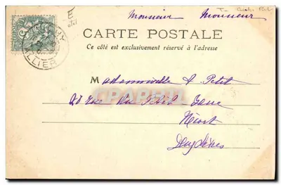 Vichy - Rue du Casino — Villa Jossesse — éditeur C&C, n°23 — Verso