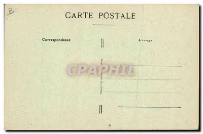Guerande (L'Inf.) — El Molino del Diablo, cerca del Lago de Créméur — Editor Nantes — Reverso