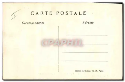 Porto de Camaret — Raio do entardecer — Editor C. M. — Verso
