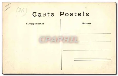 Le Havre — Statek rybacki w Avant-Port — S.R.A. — Rewers