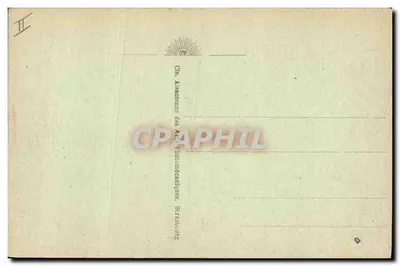 Antibes - Port — widok portu z łodziami i światłoszczepem — CAP. — Rewers