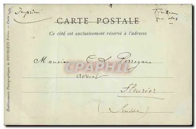 Napoleão e sua época — Exército da Itália (1796) — ND Phot — Verso