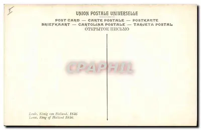 Louis, Król Holandii — 1846 — Muzeum w Versailles, nr 65 LL — Rewers