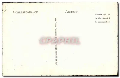 Caroline Bonaparte — Terceira irmã de Napoleão I — Editor: Lévy & Neurdein, Paris — Verso