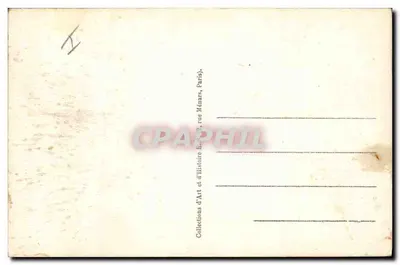 Bitwa pod Piramidami — scena walki z Napoleonem I na koniu — wydawca 'Collections d'Art et d'Histoire' nr 4072 — Rewers