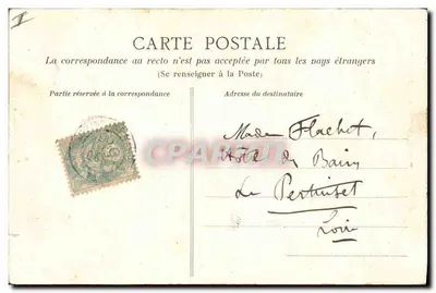 Il Menhir — Bourg-de-Bâtz (Loire-Inf.) — Heliotipia Dugas et Cie, Nantes, n° 1004 — Verso