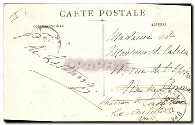 Draguignan — Kamyk Czarodziejki — wydawca anonimowy, nr 30 — Rewers