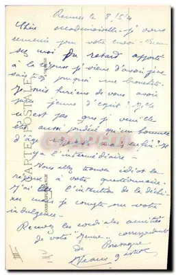 Menhir w Brignoganie — Bretania — Call, E. Hamon, Si-H. — Rewers