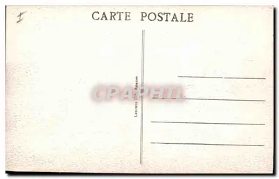 Carnac — Wyrównania Ménech — Laurent Veil, Rennes, nr 2366 — Rewers