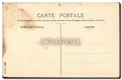 Fête des Poires — scène de couple et masque — éditeur A.H.K. n° 1462 — Reverso