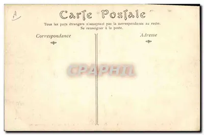 Camp de CHALONS — Escolas a fogo — Pontuação de uma peça de 95 com o goniômetro — ND. Fot. — Verso