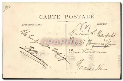 Camp de Carpiagne — Distribution de Vivres — P. Rismat — Verso