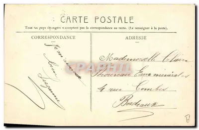 Kapelusze dawnej epoki — CARENTAN (Manche) — Stara Normandia — Rewers
