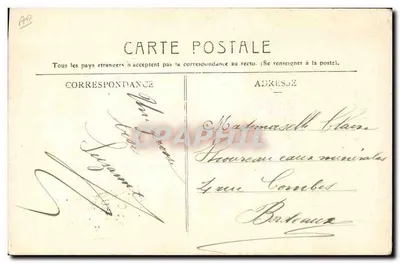 Kapelusze dawnej epoki — ROUEN (Seine-Infér.) — wydawca nieznany — Rewers