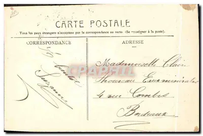 Tocados de antaño — CAUDEBEC-en-CAUX (Seine-Infér.) — editor no visible — Reverso