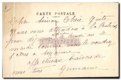 A Normandia — A Vida Caro! — Henri ERMIÈCE, n°133 — Verso