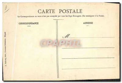Mulher em traje normando — Pays de Caux — A.D. - 375 — Coleção Levrault — Verso
