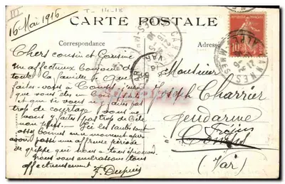 Scène de prison — dessin et texte de VAN BATH — éditeur non visible — Verso
