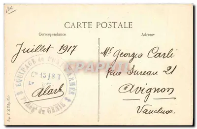 Rousbrugge-Haringhe — Das Windrad — 7. Ingenieur-Regiment — Rückseite