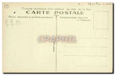 La Pointe du RAZ - Młyn LESCOFF — Stara pocztówka n°925, wydawca Anglédé — Rewers