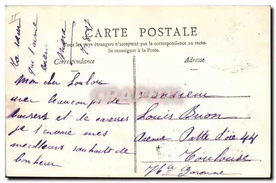 Lourdes — Molen waar Bernadette Soubirous is geboren — fot. edit. — Achterkant