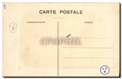 Carnac - O Gigante de Ménec — Coleção H. Laurent, Port-Louis — Verso