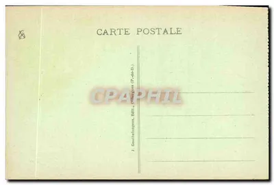Saint-Nectaire - O Dolmen — L'Auvergne, editor J. Gouttefanges, n° 524 — Verso