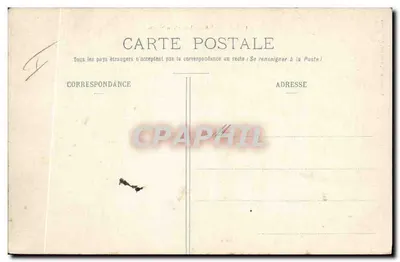 Carnac — Wyrównania — Zbiór H. Laurent, Fort-Louis, nr 1196 — Rewers