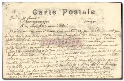 Meudon-Bellevue — Pradera del observatorio de Meudon « Le Dolmen » — Editor E. Fleury, París, n° 143 — Reverso